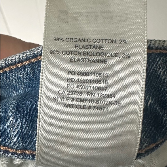 NWOT Denim Forum Yoko High Rise Slim Jeans - Picture 9 of 11